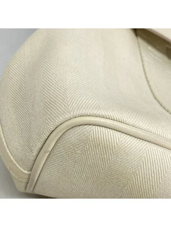 ★SOLD★ Hermes Handbag Valparaiso PM Toilet Blanc Ivory Silver - Picture 6 of 10